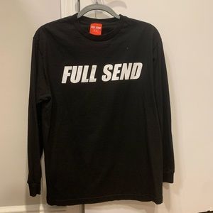 Full Send Black Long Sleeve